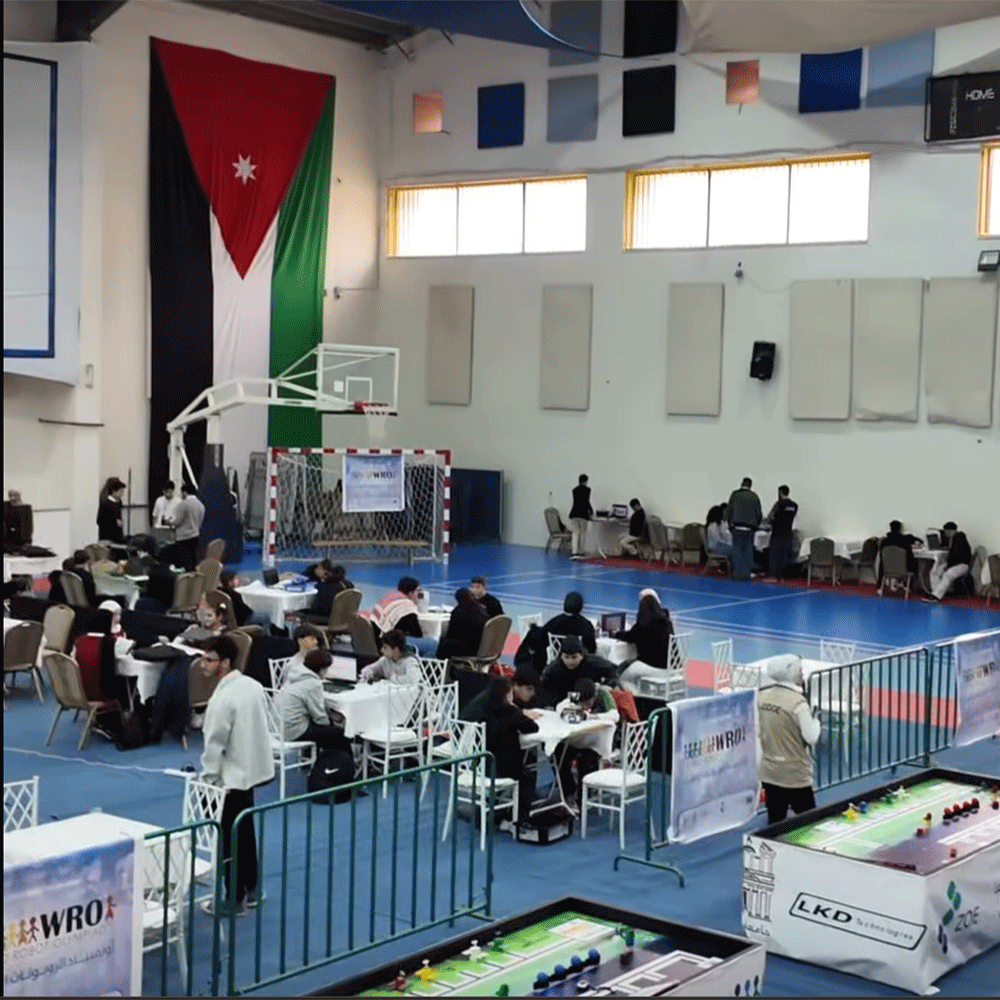 تألق لـ "زها الثقافي" في أولمبيّات الروبوتكس بجامعة البترا