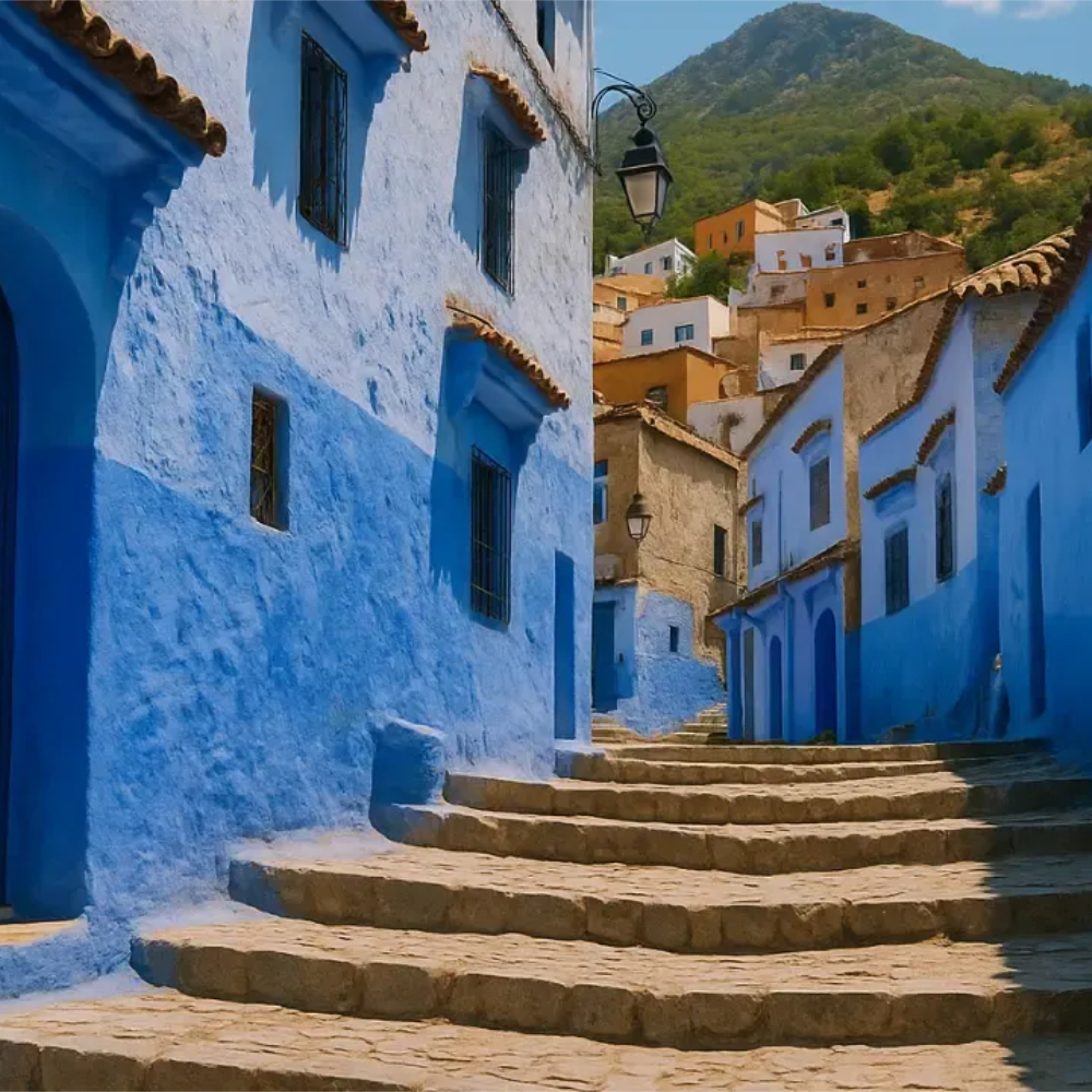 شفشاون.. سحر الثقافة الأندلسية وجمال المباني الزرقاء